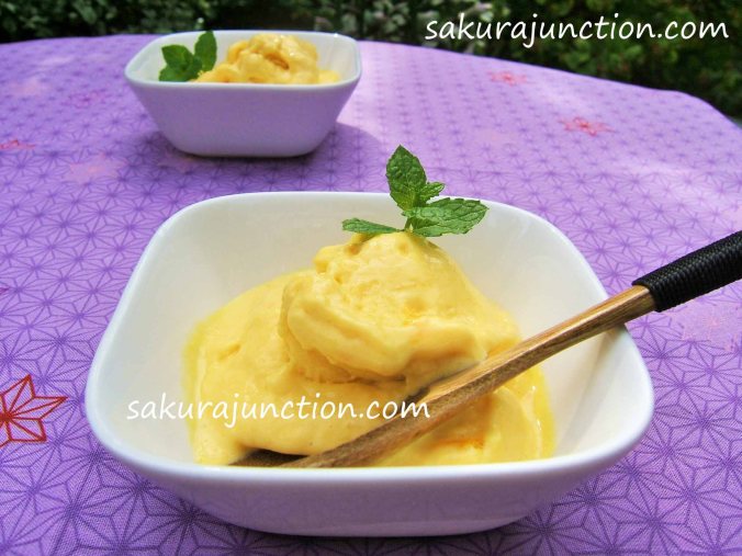 Mango Yogurt Ice Cream