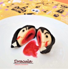 Dracula Halloween Wagashi Japanese sweets food dessert london